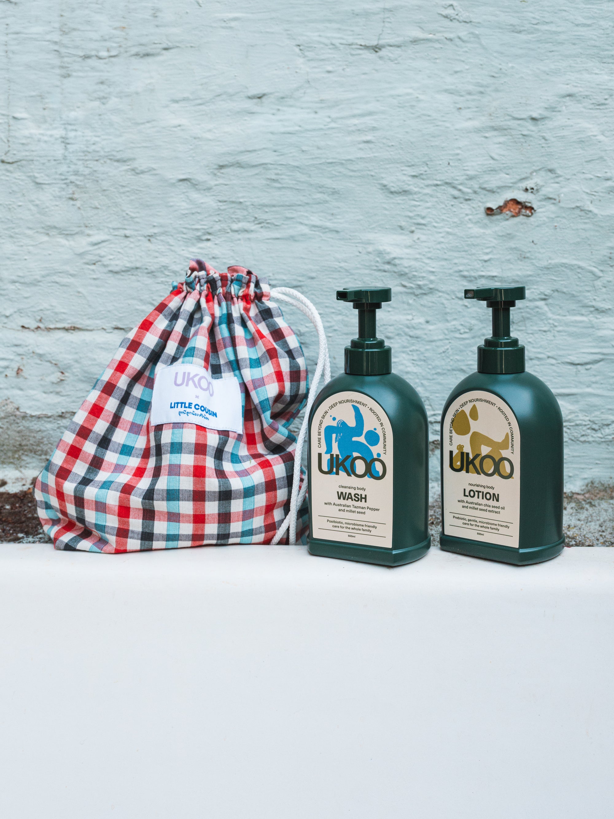 UKOO x Little Cousin- The Village Tote Bundle  Fragrance